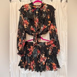 Bishop + Young After Hours Mini Set Skirt Size Medium NWT